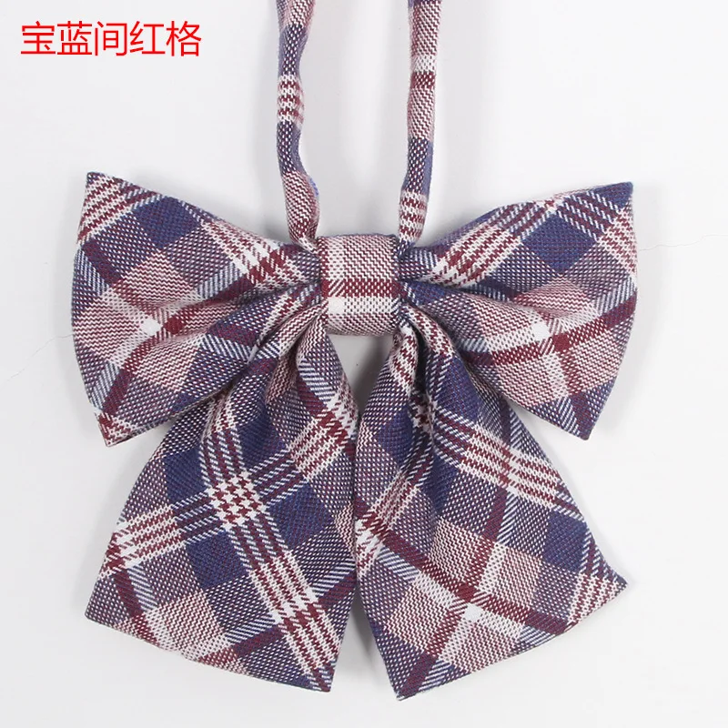 Collar Flower Японская клетчатая юбка с высокой талией синего и красного цвета для девочек-подростков, Студенческая Повседневная винтажная милая форма JK, плиссированная юбка Мори для девушки, консервативный стиль - Цвет: Collar Flower