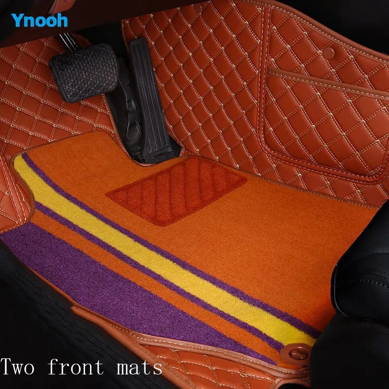 

Ynooh car floor mat for honda accord 2003 2007 crv stream city fit civi stepwgn jade elysion freed brio two car accessories