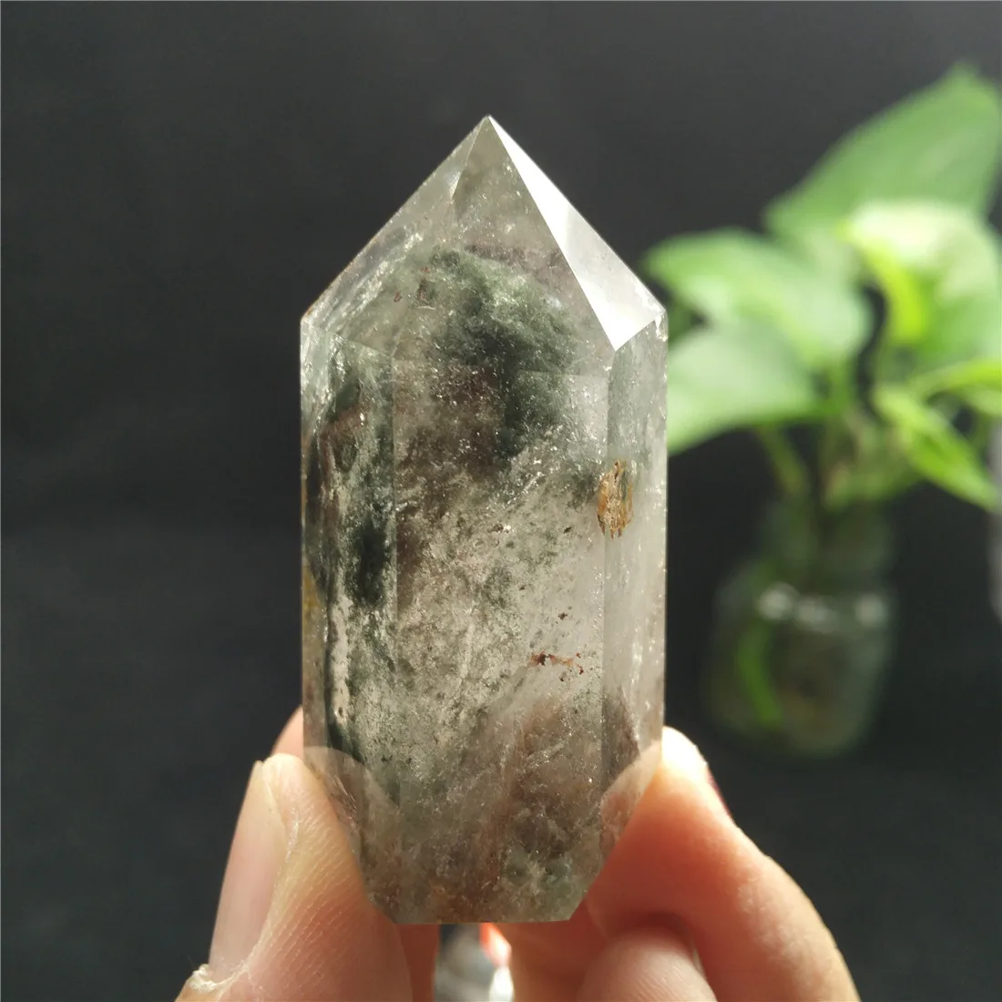 Фантомный Кристалл Камень остров Камни Кристаллы Wicca Cristal Пьер Naturelle crestaux натуральный целебный Декор призрак кварцевые пьедры