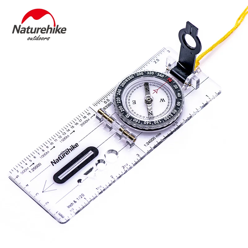 

Naturehike Directional Compass Transparent Foldable Ultralight Portable Hiking Camping Outdoor High Precision