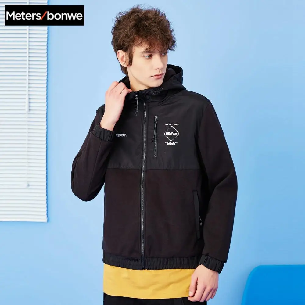 Metersbonwe Men Casual Zipper Hoodies Fashion Tide New Spring Autumn Jacket Sweatshirts Male Teenager Coat Sportswear Metersbonwe Men Casual Zipper Hoodies Fashion Tide New Spring Autumn Jacket Sweatshirts Male Teenager Coat Sportswear