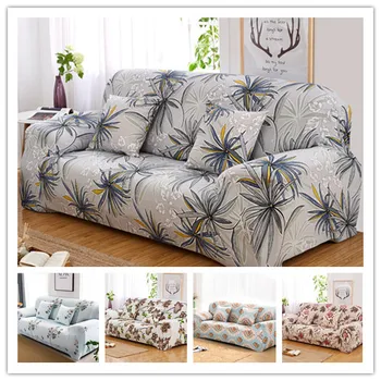 

Mmermind sofa cover elastic for living room printed cover for sofa slipcovers stretch Tight Wrap 1/2/3/4 seat DF51#