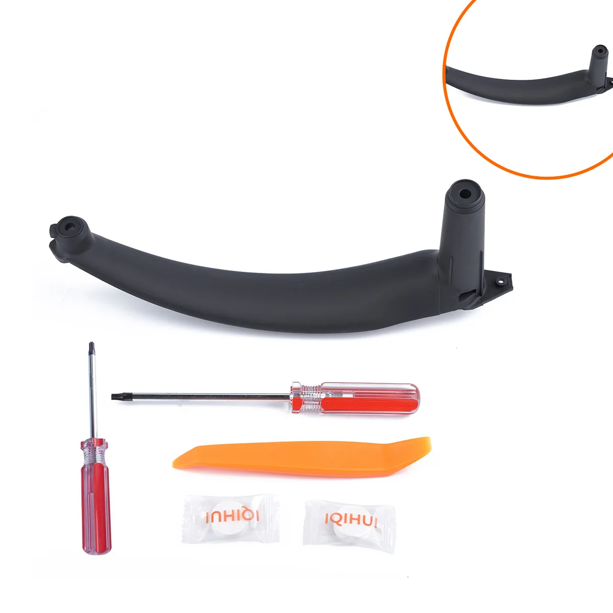 

Suitable for BMW X5 X6 E70 E71 Car Doot Right Door Inner Handle Black + Toolkit