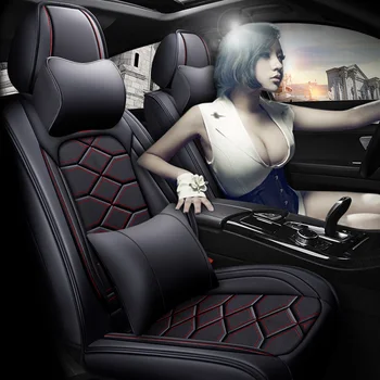 

Full Coverage Eco-leather auto seats covers PU Leather Car Seat Covers for mercedes benz class e w210 t210 w211 t211 w212 w213