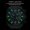 CURREN New 8398 Men's Watch Fashion Waterproof Male Multi-function Chronograph Clock Leather Six Needle Calendar Quartz Watches 5