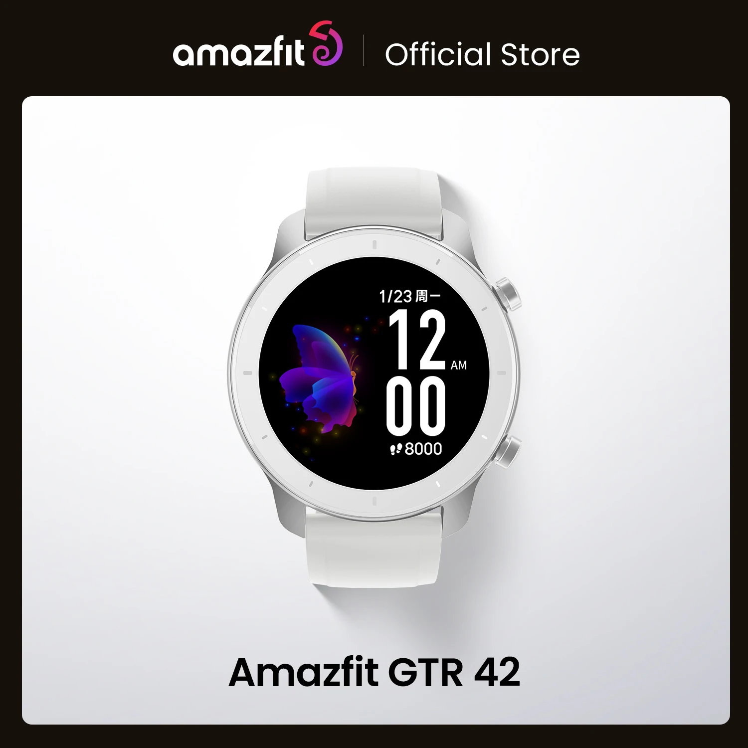 Amazfit Reloj inteligente GTR, modelo Versión Global, para mujeres, 42mm,  5ATM, batería con duración de 12 días, control de música para Android e  IOS, en almacén|Relojes inteligentes| - AliExpress