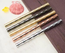 Handmade bamboo vintage mosiądz neutralny długopis czysty miedziany długopis tanie tanio WYFLSP 1 0mm Metal 6899 Biuro i szkoła pen