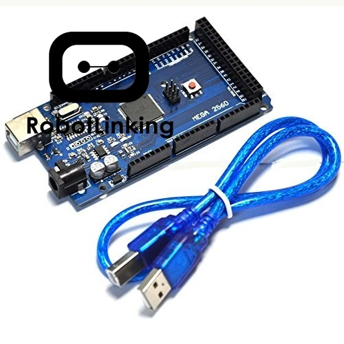 Плата Mega 2560 R3 Mega2560 REV3 (ATmega2560 16AU CH340G) совместимая с Arduino Parts|mega2560 r3|usb boardboard usb |