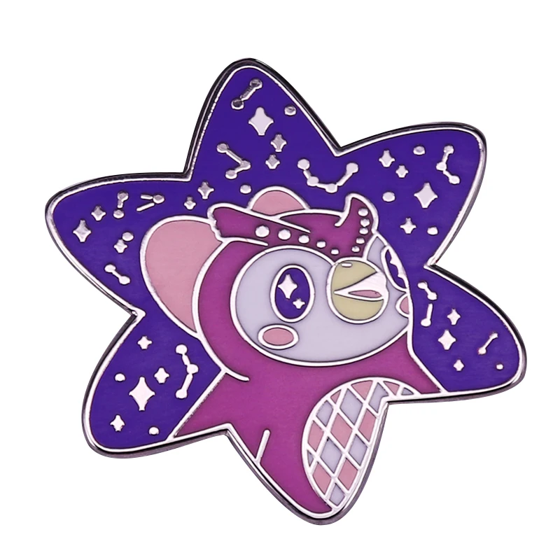 Stargazer Celeste Lapel Pin Animal Crossing Game Fans Novelty Accessory.JPG