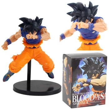 

20cm Dragon Ball Super Blood of Saiyans Son Goku Ultra Instinct PVC Action Figures Anime Dragon Ball Z Goku Model Toy