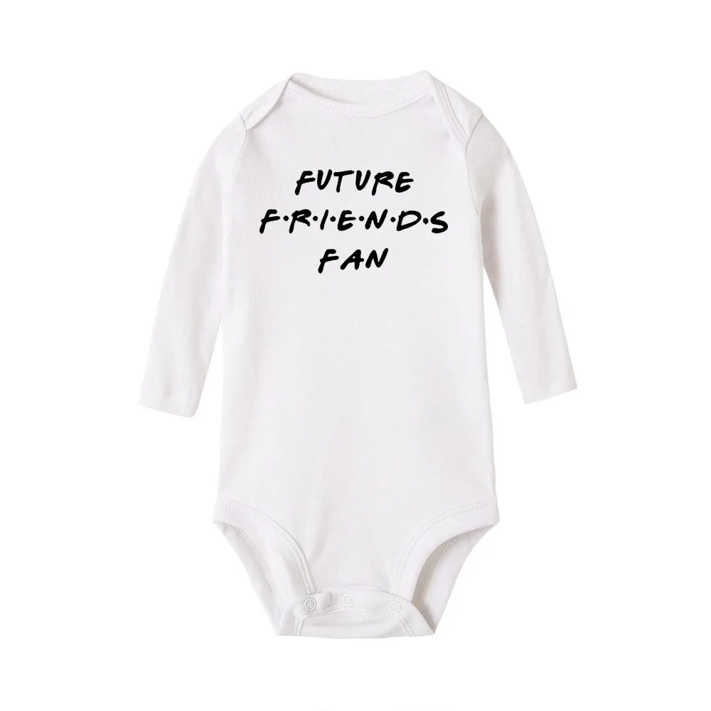 Future Friends Fan Baby Brothers комбинезоны, новорожденный, младенец, для маленьких мальчиков и девочек, хлопковый комбинезон с длинными рукавами, комбинезон для младенцев