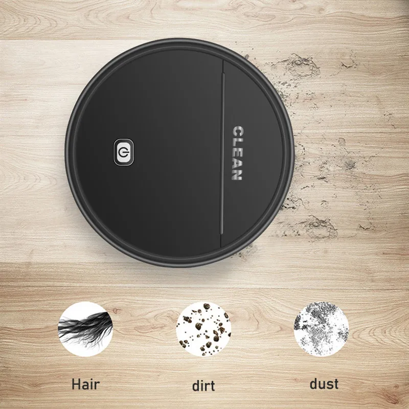 US $29.37 Intelligent Floor Robot Vacuum Cleaner Multifunctional Vaccum Cleaner USB Auto Cleaning Robot Suction Sweeper Dry Wet Robots