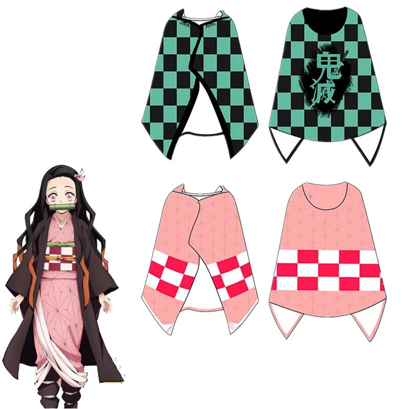 1x1.6M Anime Demon Slayer: Kimetsu no Yaiba Blanket Mat Tapestry Soft