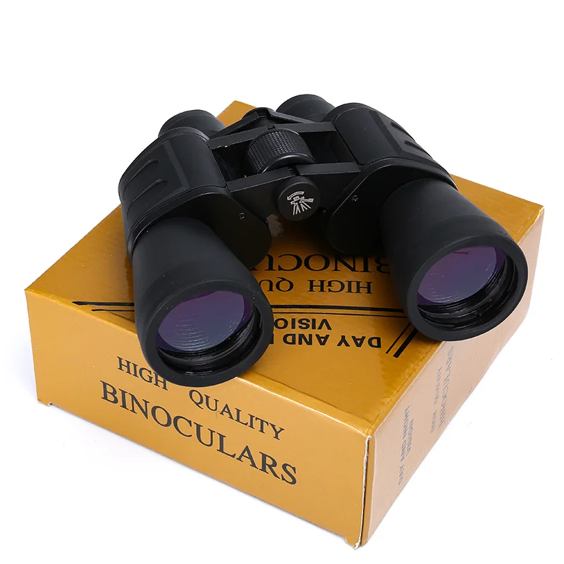 

Outdoor Hunting Camping Telescope Black HD Portable Binoculars Handheld Professional Telescope Fixed Zoom