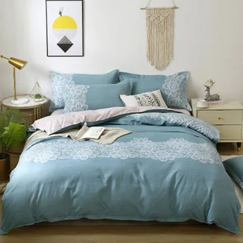 

Bedroom bedding flower printing (3-4 piece set) bedspread quilt cover quilt cover single bed single bed king size