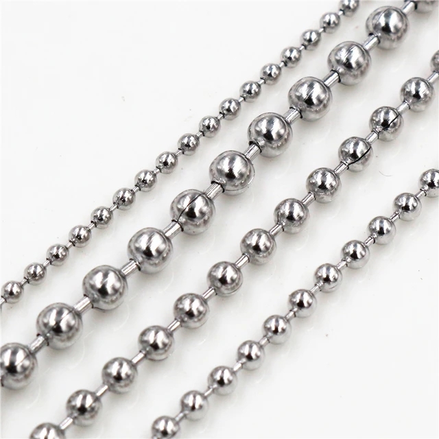 20-50PC 304 Stainless Steel Ball Chain Connectors Pull Loop Double Ring  Style Link Loop Connection for Craft and Jewelry Making