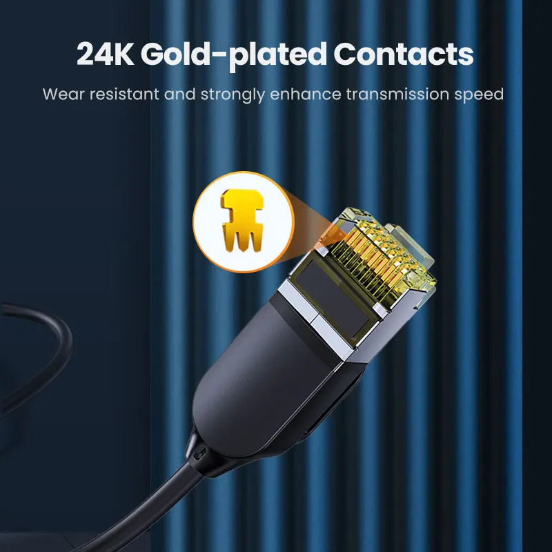 Кабель Ethernet UGREEN CAT7 10 Гбит/с кабель Mini Slim диаметр 0 38 мм провод RJ45 для ноутбуков PS 4