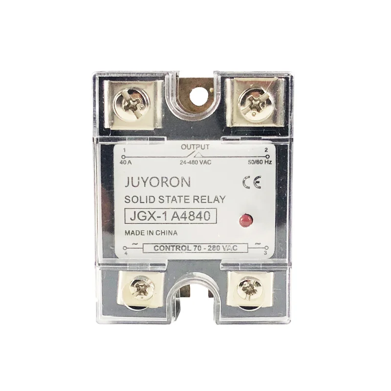 Generic Ssr60aa 80aa 100aa Solid State Relay Input Voltage 90280v Ac