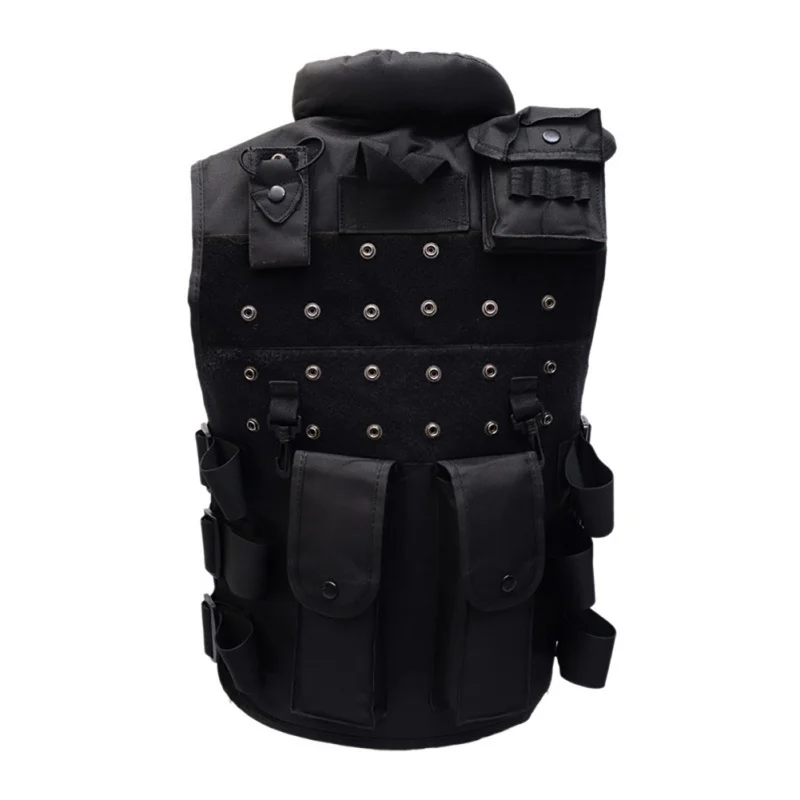 

Men Hunting Vest Outdoor Waistcaot Military Training CS Vest Swat Protective Modular Safety Vest