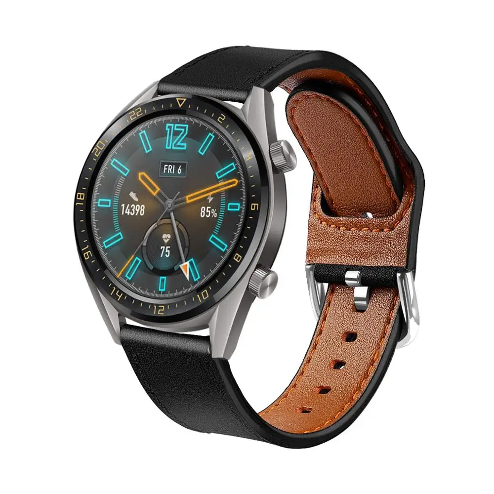 

Gear S3 Frontier / Classic Strap for Samsung Gear S3 22mm Genuine Leather Sports Replacement Watch Men's Women's Bracelet Strap