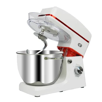 

Household New Multifunctional Mixer Commercial Eggbeater Electric Small Stainless Steel Kneading Machine Cream Machine