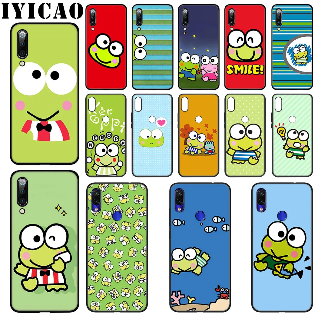 IYICAO Милая мультяшная лягушка Keroppi Мягкий силиконовый чехол для Xiaomi 9 8 SE A2 Lite A3 9T Pro