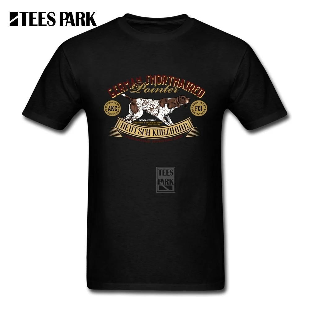 Футболка Camiseta немецкий курцхаар GSP Kurzhaar с круглым вырезом футболка с короткими рукавами рубашки модные крутые мужские футболки