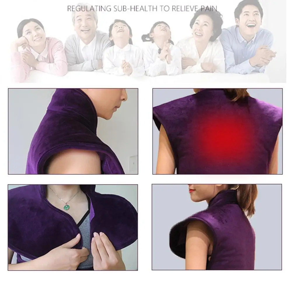 

Heating Pad For Neck Shoulder Back With 3 Temperature Steps Fast Heating Technology 30 Min Automatic Switch-off Heating Pad