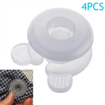 

4Pcs/Set Comforter Grippers Bed Duvet Donuts Holders Gripper Blankets King Sheet Fastener Cloth Storage Hook