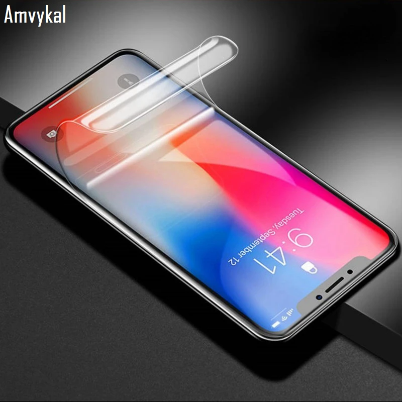 4000 шт нано мягкая ТПУ Гидрогелевая пленка для iPhone 11 Pro Max X XR XS Max 6 6S 7 8 Plus полное покрытие защитная пленка не стекло