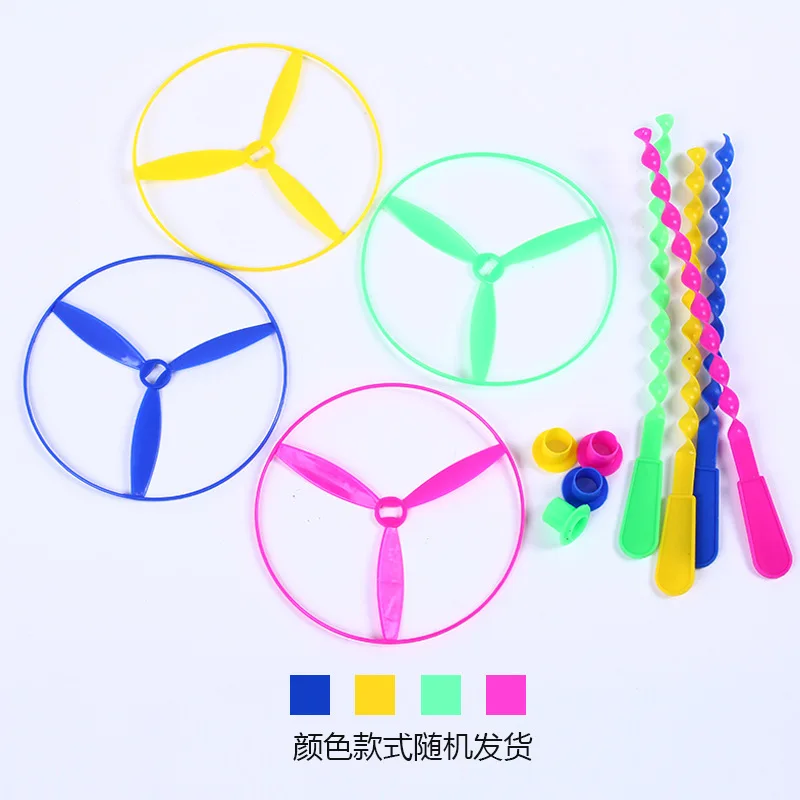 

Children Outdoor Bamboo Dragonfly Flying Toys Saucer Safety Colorful Kids Educational Funny Sports Classic Fly Toy Gifts 40pcs