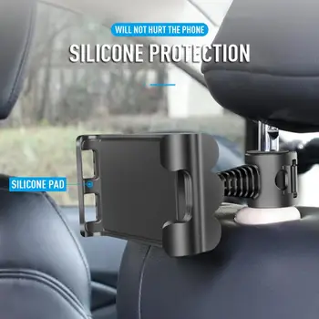 

High Quality Car Phone Holder Tablet Universal Computer Stand Chair Back Ipad Bracket Mobile Phone Stand Держатели