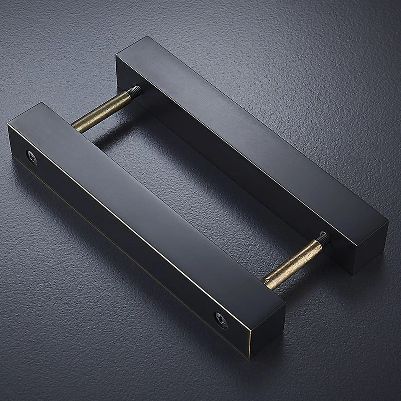 Dooroom Brass Sliding Door Lock Set Handles LOFT Nordic Push Pull Wood Door Interior Living Room Bathroom Balcony Kitchen