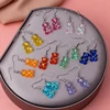 New Fashion Sequins Resin Gummy Bear Dangle Earrings for Women Girl DIY Cartoon Animal Bear Earrings Creative Drop Jewelry Gifts ► Photo 2/6