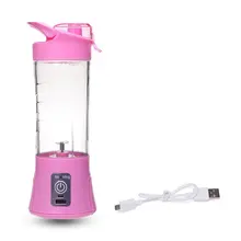 Компактный размер USB перезаряжаемая соковыжималка бутылка Хо использовать держать Путешествия использовать ручной фруктовая соковыжималка машина блендер бутылка