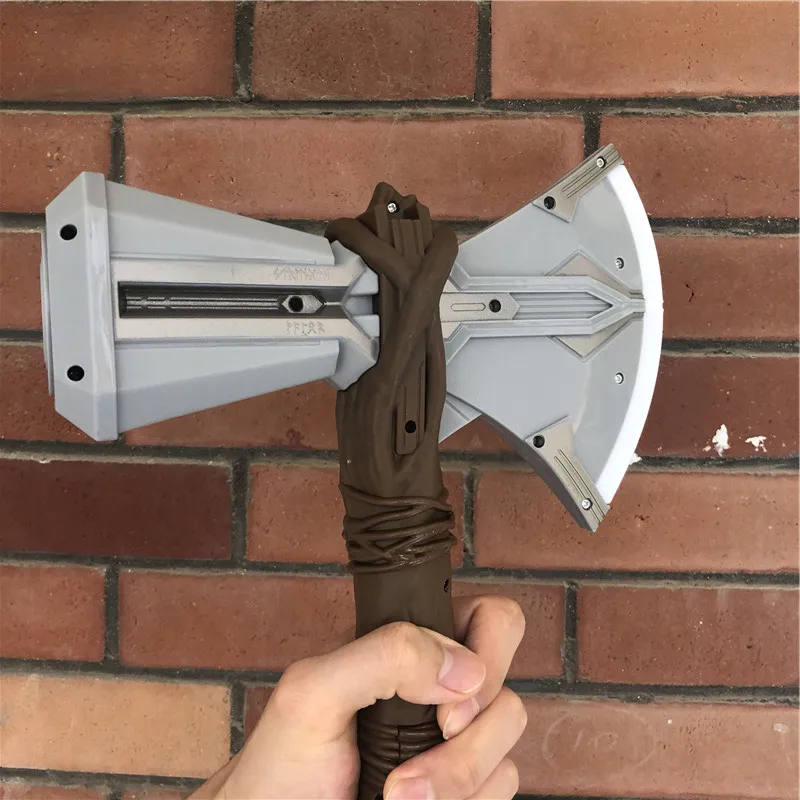 Thor Axe Hammer Stormbreaker звуковое освещение флэш-оружие для косплея роль в фильме детские игрушки Тор громовой Молот гравитационная индукция