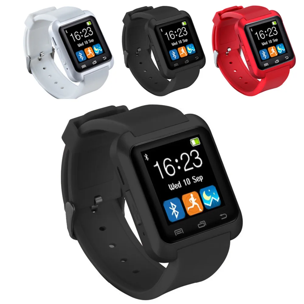 

New Smartwatch Bluetooth Smart Watch U8 for iPhone IOS Android Smart Phone Wear Clock Wearable Device Smartwach PK U8 GT08 DZ09