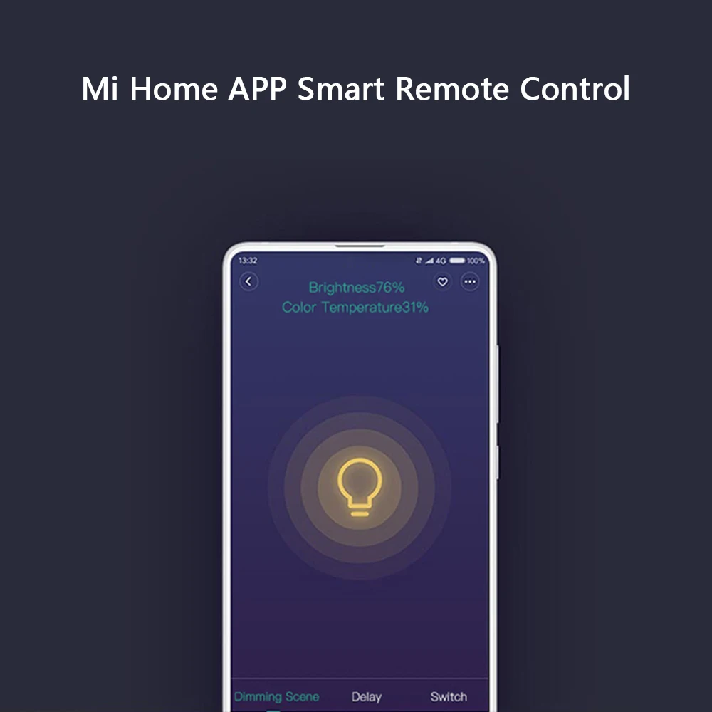 Умная Светодиодная лампа Xiaomi Mijia Wi Fi E14 с регулируемой яркостью управление через