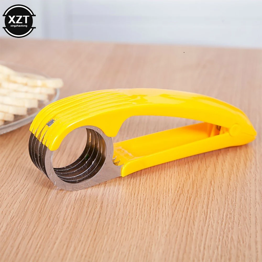 Popular Kitchen Accessories Vegetable Slicer Fruit Slicer Food Slicer Banana Slicer Chopper Fruit Cutter Cucumber Salad Vegetable Peeler New Cooking Tool Home Creative