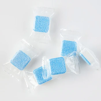 

12pcs/pack Deodorizing Decontamination Sterilizing Cleaning Detergent Tablets Effervescent Tablet Washing Machine Tank Cleaner