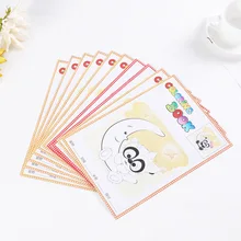 Рисование царапин бумаги детей красочные ручной работы граффити образования DIY нетоксичные A4 gua zhi 50 книга