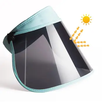 

Summer Splash Proof Full Face Visor Shield Outdoor Sports Cap Anti Splash Protect Full Face Covering Mask Sun Hat Foldable