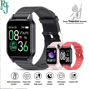 

2020 Smart Watch T96 Body Temperature, Heart Rate and Blood Pressure Monitoring 1.3 inch Multi-dial Sports Waterproof Bracelet