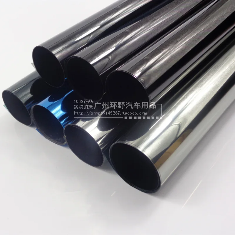 

Car Film Glass Protector Window Explosion-proof Solar Film Insulation Film Dark Blue Car Film 1 M Wide Sun-resistant