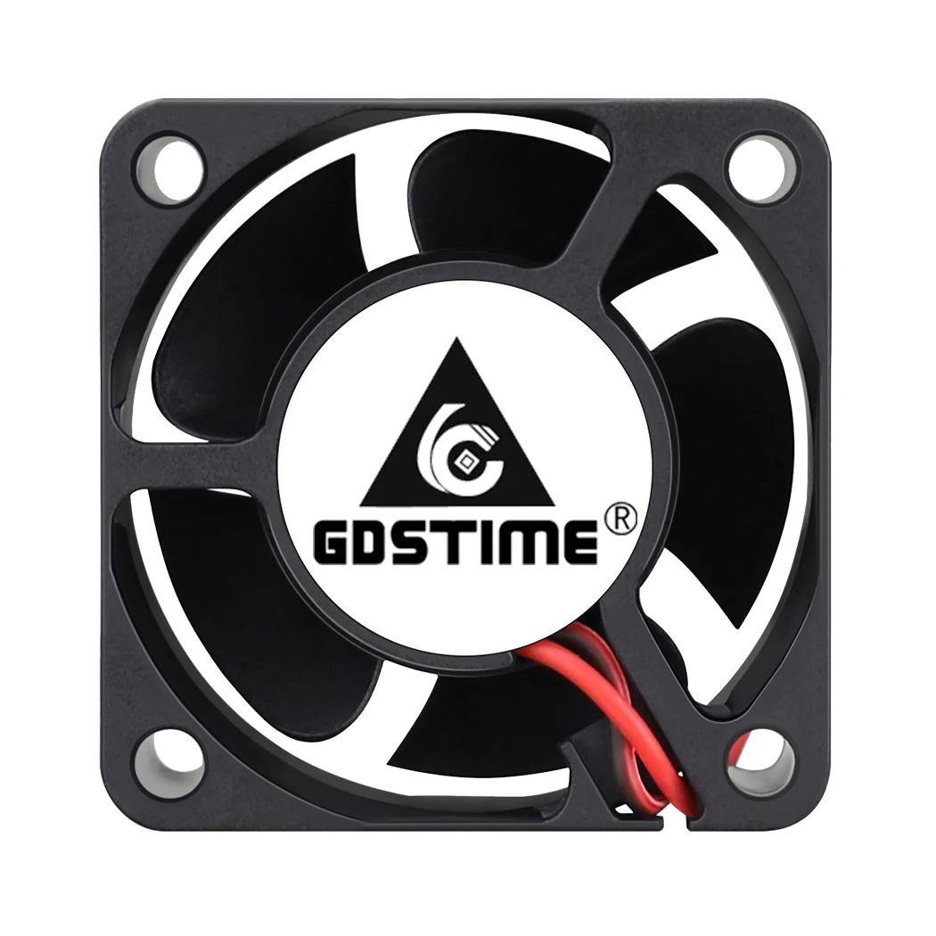 Gdstime-mini Case do Computador Ventilador de Refrigeração Manga de Rolamento de Esferas 2pin 4cm 40x40x20 mm 40 mm 24v 12v 5v 4020 4020 Peças 2 - Imagem 5