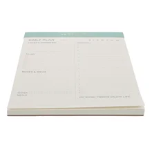 

Printing Design Memo Book Work Study To-Do List Planner Daily Plan Notebook