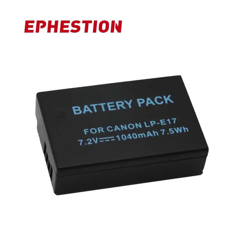 

EPHESTION LPE17 LP E17 LP-E17 Camera Battery For Canon EOS M3 M6 200D 750D 800D 8000D 760D T6i T6s Kiss X8i High Capacity