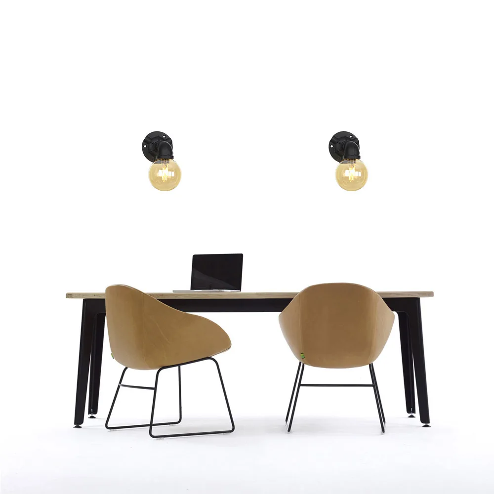 BG202 亚黑+琥珀色灯罩 白底场景