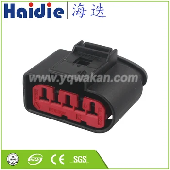 

Free shipping 5sets 4pin Auto Electri harness plug cable connector 1J0973775A