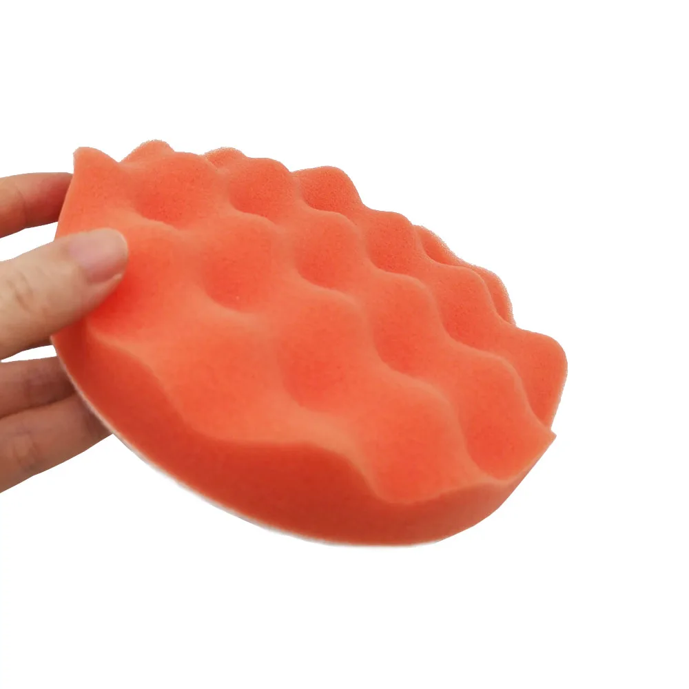 4/5/6/7/8pcs 6inch Polishing Pad Kit 150mm Foam Buffer Kit Buffing Sponge Wax Pad for Removes Scratches car polishing pad car polish pad car polishing sponge wool polishing pad polishing sponge set polishing wheel disc polishing wheel kit